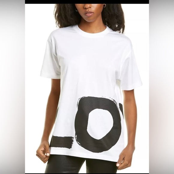 Tops - LOVE Cotton Oversized T-Shirt Love initials Imitation of famous brand , size XS